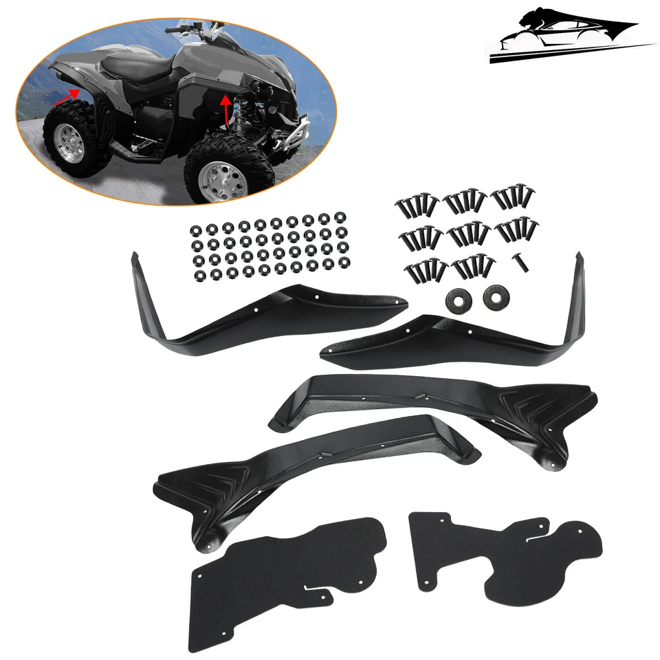 NUEVO Overfender negro para Can-Am Renegade 500 / 570 / 800 / 800R / 1000 / 1000R Foto 1 de 4