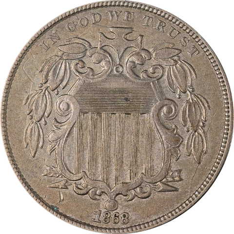 1868 Shield Nickel Great Deals From The Executive Coin Company Cover