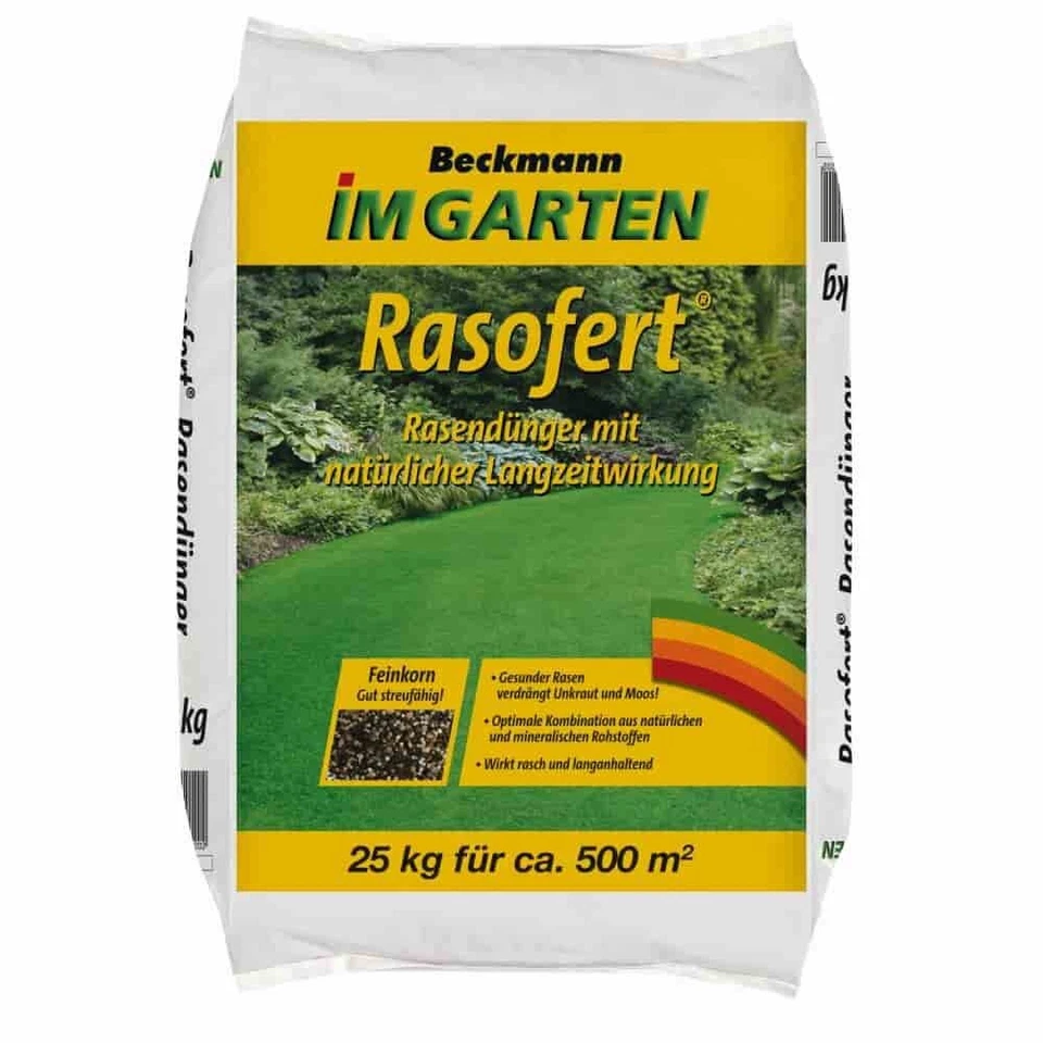 Beckmann Im Garten Rasofert Rasendünger - 25kg (10.120)