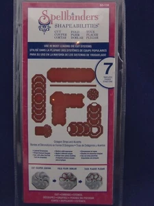 Spellbinders Shapeabilities Dies S5-138/Cut, Fold &Tuck/7 pcs. - Picture 1 of 2