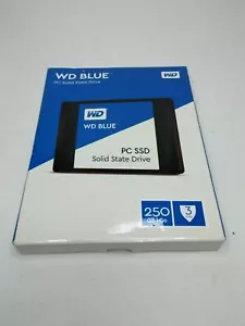 WD Blue 250GB Internal SSD Solid State Drive - SATA 6Gb/s 2.5 Inch - WDS250G1B0A - Picture 1 of 1