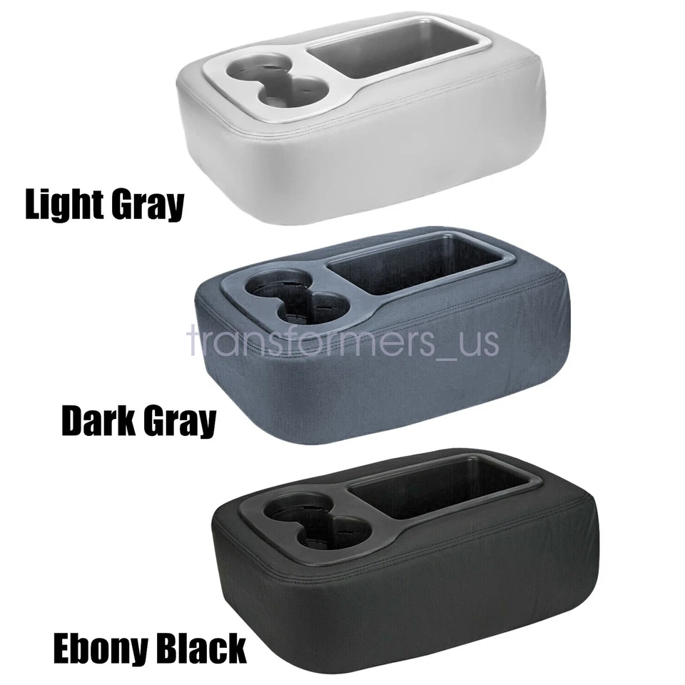 Cubierta superior de cuero con reposabrazos para consola para Chevy Silverado GMC Sierra 2007-2014 Foto 1 de 1