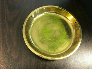 Ende des 19. Jahrhunderts englische Southampton Waage Messing Set NUR PLATTE 6" - Bild 1 von 2