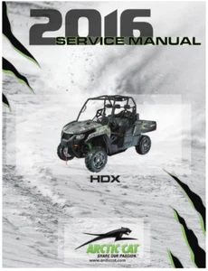 Manual de servicio Arctic Cat Prowler HDX | 2016 | CD ENVIADO POR CORREO O USB - Imagen 1 de 10