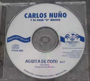 Carlos Nuño y su Gran D Madrid - Aguita de Coco - Mega Rare Promo Single - 1255 - Picture 1 of 1