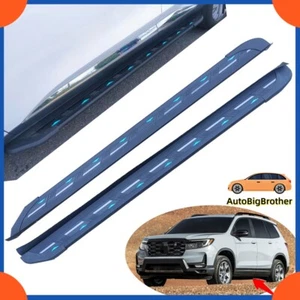 Running Board Fits for Honda Passport 2019 2023 Side Step Nerf Bar Black Steps - Picture 1 of 14