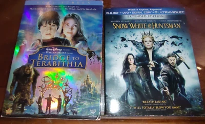 Bridge To Terabithia (Full Screen)+ Snow White And The Huntsman DVD - GOOD (#DA) - Image 1 of 4