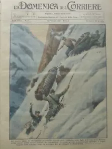 1920 1931 MONTAGNE AVALANCHE 5 JOURNAUX - Foto 1 di 5