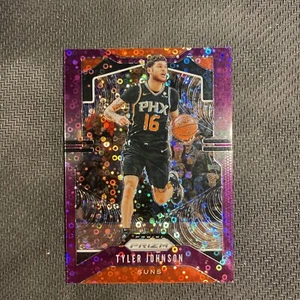 2019-20 PANINI PRIZM FAST BREAK PURPLE DISCO #/75 TYLER JOHNSON SUNS NO. 100 - Picture 1 of 2