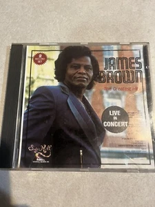James Brown: Greatest Hits Live in Concert CD on SUGARHILL Soul/ Funk in VG+ - Picture 1 of 3