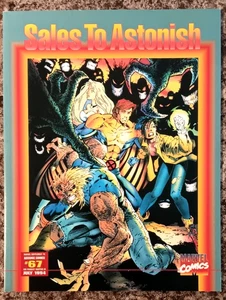 Vintage Marvel Comics vendite a sorprendente supplemento a Advance Comics #67 1994 quasi nuovo - Foto 1 di 2