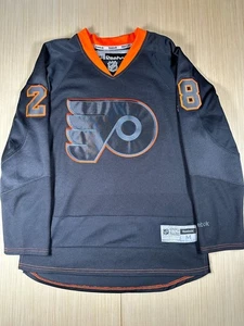 Reebok Jersey Mens M Blue Philadelphia Flyers Ice Hockey Team Claude Giroux #28 - Picture 1 of 6