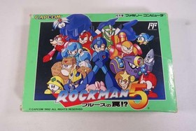 Capcom Rockman 5 Blues' Trap  Famicom NES