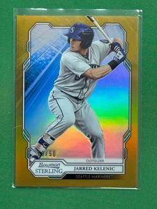 2019 Bowman Sterling Baseball Gold Parallel #BPR-4 Jarred Kelenic /50 - Picture 1 of 2