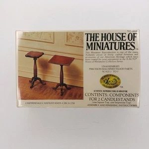 The House of Miniatures — Kit # 40049 — Chippendale Kerzenständer — VERSIEGELT NEU - Bild 1 von 5