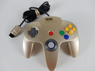 Nintendo 64 Gold NINTENDO POWER 100 Controller N64 Authentic Rare Tested & Works - Image 1 of 4