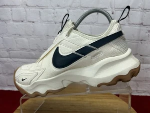 Nike Womens TC 7900 Pale Ivory Armory Navy Shoes Size 10 - Picture 1 of 12