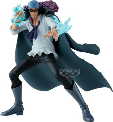 BANPRESTO ONE PIECE KUZAN Figura Estatua 15cm Serie BATTLE RECORD Original - Imagen 1 de 4