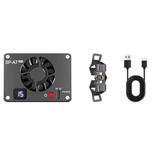 Camera Cooling Fan Semiconductor with Power Supply Video Recording Aid - Photo 1 sur 8