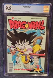 Dragon Ball #1 1st Print CGC 9.8 White Pages Viz Comics 1998 VERY LOW POP!!! - Picture 1 of 2