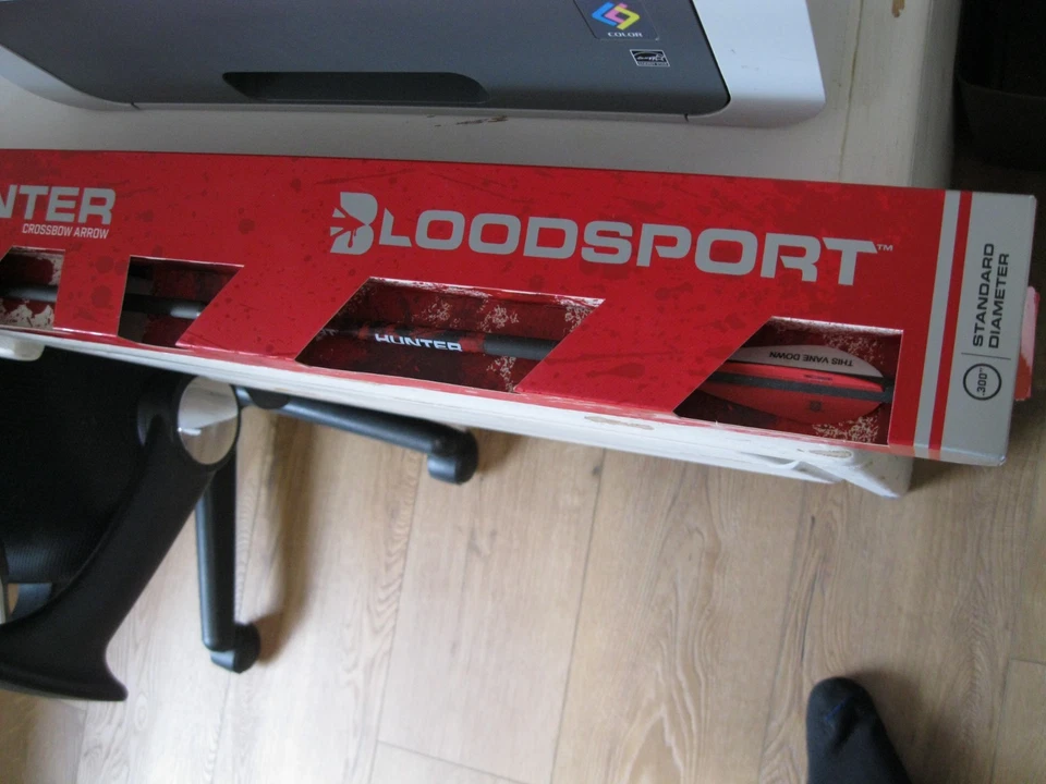 Flechas de besta Bloodsport Hunter 22 polegadas .003 STR - Imagem 1 de 2