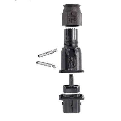 (Enphase Q-CONN-10M IQ Inverter Kit Conector Macho y Hembra (Pack 10) Foto 1 de 3