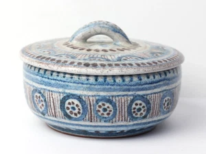 Franz Schleiss Gmunden Ceramic Box Austrian Art Pottery - Picture 1 of 9