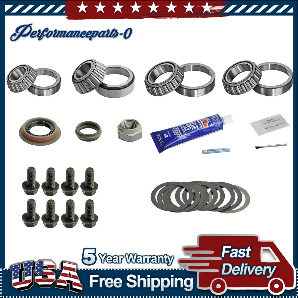 Kit de reconstrucción diferencial trasero para Dodge Dakota 1991 1992 1993 1994 1995 2,5 L L4 Foto 1 de 1