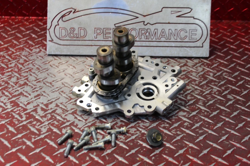 Harley Davidson Electra Glide 2014 OEM placa de leva hidráulica y pernos de levas Eg134 Foto 1 de 4