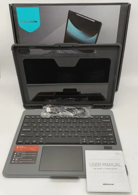 Funda Teclado Nillkin para Galaxy Tab S10+/S9+ 12.4" - Retroiluminada - S Pen - Negra Foto 1 de 4