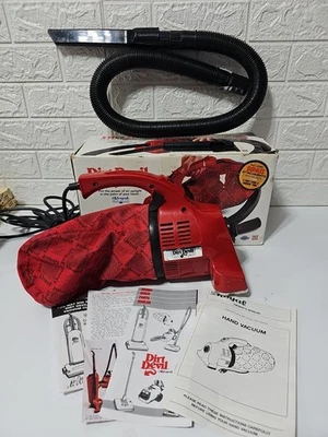 Dirt Devil Hand Vac Vacuum Model 103 WC by Royal Handheld Vacuum - Red With Box - Image 1 of 4
