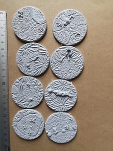 8 SOCLES 50MM / MINIATURE / DUNGEONS & LASERS/G288 - Imagen 1 de 1