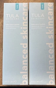 2x Tula Take Care And Polish Revitalize And Cleanse Body Exfoliator 8.1 Oz NIB - Picture 1 of 4