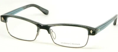 NOVO PRODESIGN DENMARK 1745 9334/gasolina semi escura/óculos cinza 52-16-140mm - Imagem 1 de 4