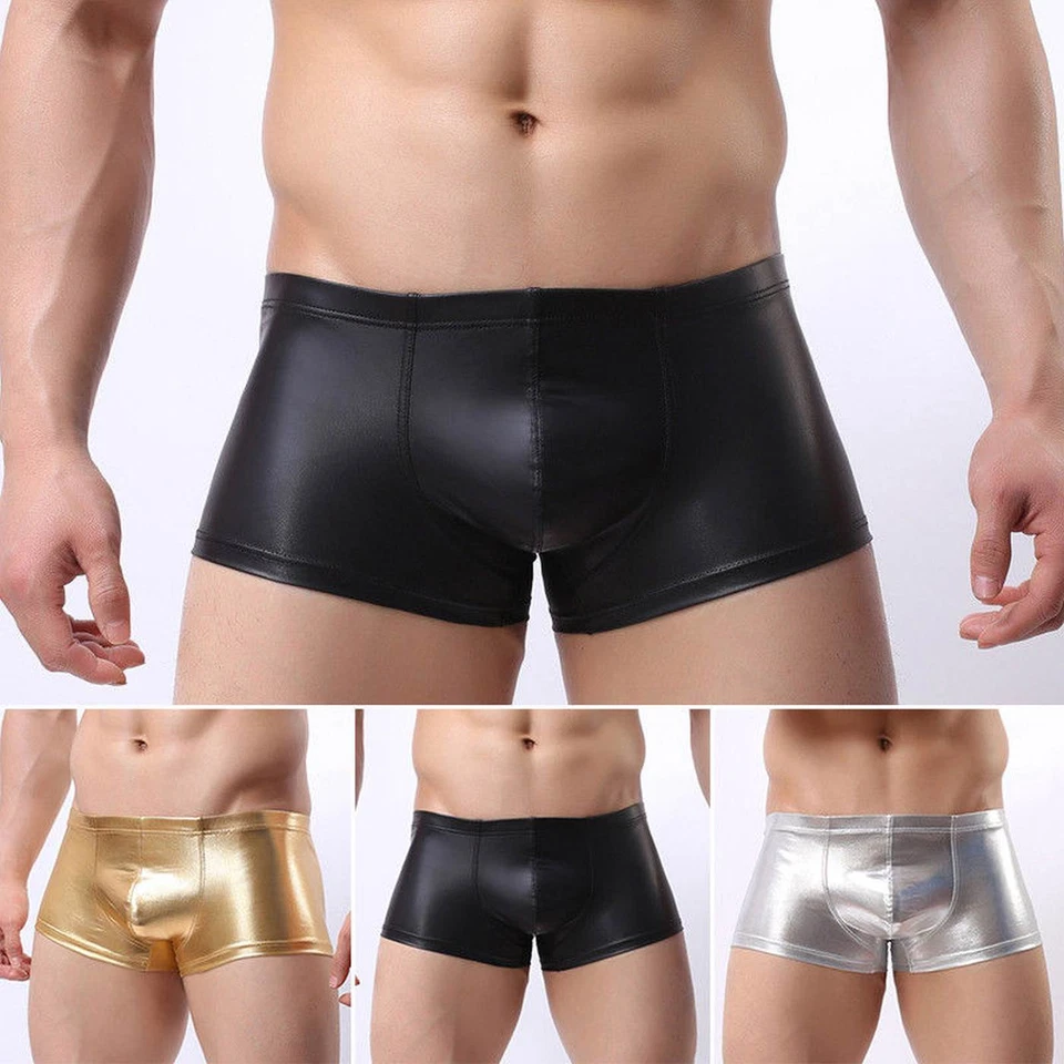81-002 Herren Wetlook Knackpo Hipster Pants Boxer ANSGAR 3 Farben in S bis 2XL - Bild 1 von 4