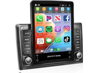 9.5" in Touch Screen Car Stereo with Apple Carplay & Android Auto Play MP5 Radio - Picture 1 of 19