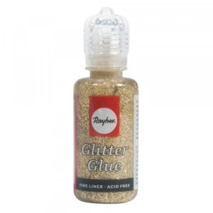 Rayher Glitter-Glue metallic, Gold, 20 ml - Bild 1 von 2
