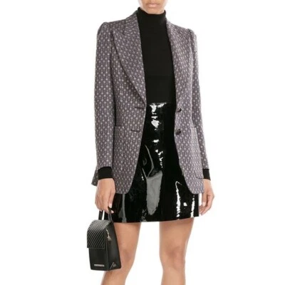 NWT Nina Ricci Patent Leather Mini Skirt Size 38FR (6US) - Image 1 of 4