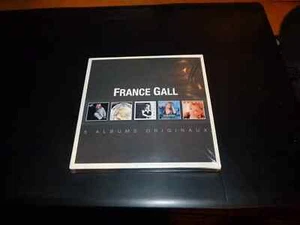 RARE! COFFRET 5 CD NEUF "FRANCE GALL : 5 ALBUMS ORIGINAUX" - Picture 1 of 2