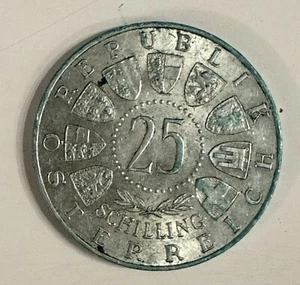 Österreich, 25 Schilling, 100. Geburtstag, Carl Auer von Welsbach 1958 - Bild 1 von 2
