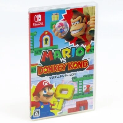 MARIO VS.DONKEY KONG Nintendo Switch Japan Import Action Puzzle NTSC-J Complete - Image 1 of 2