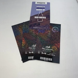 ONE (1) Turnpike Troubadours Hard Ticket From Legend Red Rocks Show - Picture 1 of 6