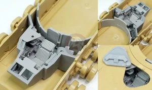 Juego de compartimentos de conductor MP Originals 1/48 para tanque M1A2 Abrams (Tamiya) 48001 - Imagen 1 de 1