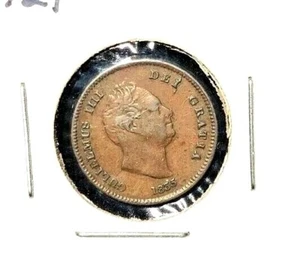 England 1835  1/3 farthing KM 721   xf - Picture 1 of 2