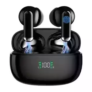 Mini Bluetooth Wireless LCD Earbuds Headphones Earphones In-Ear Pods 4 all Phone - Picture 1 of 9