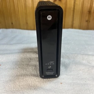 ARRIS Surfboard SBG6580-G228 Black 4-ports Untested No Power Cord - Picture 1 of 8