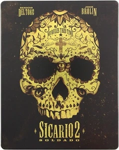 Sicario Part 2 II Soldado Limited Edition Steelbook 4K UHD Ultra HD Movie Film - Imagen 1 de 2