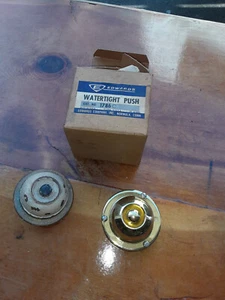 vintage brass push buttons - Picture 1 of 2