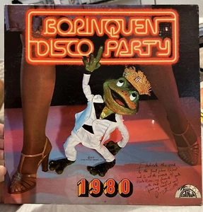 Borinquen Disco Party 1980 LP Vinyl Latinum 1979 Record - Foto 1 di 2