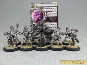 30mm Warmachine WDS painted Mercenaries Cephalyx Mind Bender & Drudges y27 - Picture 1 of 5